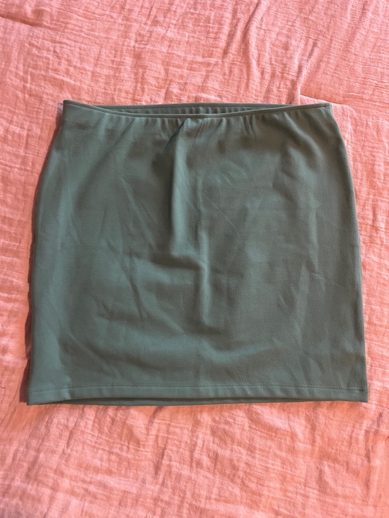 wild fable Dresses & Skirts - wild fable Sage Green Knit Mini Skirt